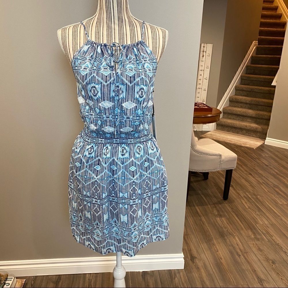 BB Dakota Blue Multicolored dress Small